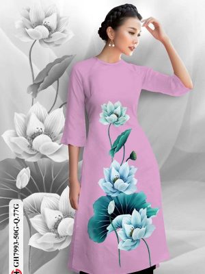 Vải Áo Dài Hoa Sen thiết kế 2021 AD GH7993 19 1611731979 832 Vai Ao Dai Hoa Sen thiet ke 2021 AD GH7993