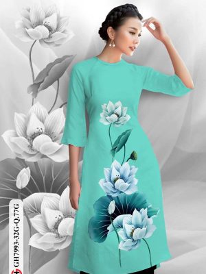 Vải Áo Dài Hoa Sen thiết kế 2021 AD GH7993 23 1611731980 276 Vai Ao Dai Hoa Sen thiet ke 2021 AD GH7993