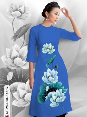 Vải Áo Dài Hoa Sen thiết kế 2021 AD GH7993 26 1611731981 474 Vai Ao Dai Hoa Sen thiet ke 2021 AD GH7993
