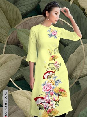 Vải Áo Dài Hoa In 3D kiểu mới AD KC7992 34 1611732362 580 Vai Ao Dai Hoa In 3D kieu moi AD KC7992