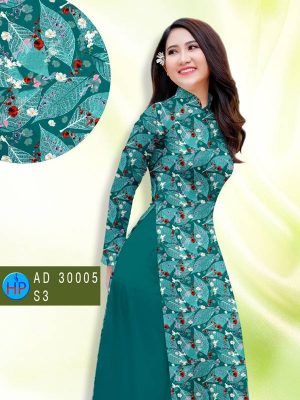 Vải Áo Dài Hoa Nhí kiểu mới AD 30005 22 1611732672 175 Vai Ao Dai Hoa Nhi kieu moi AD 30005