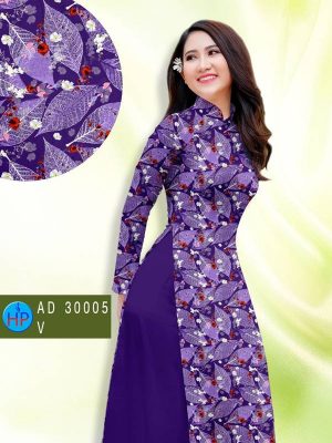 Vải Áo Dài Hoa Nhí kiểu mới AD 30005 21 1611732672 219 Vai Ao Dai Hoa Nhi kieu moi AD 30005
