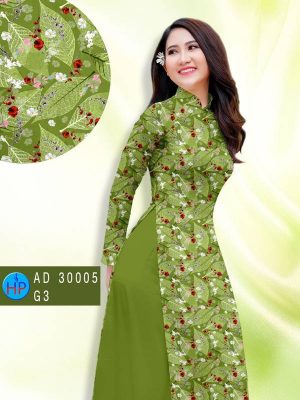 Vải Áo Dài Hoa Nhí kiểu mới AD 30005 33 1611732674 270 Vai Ao Dai Hoa Nhi kieu moi AD 30005