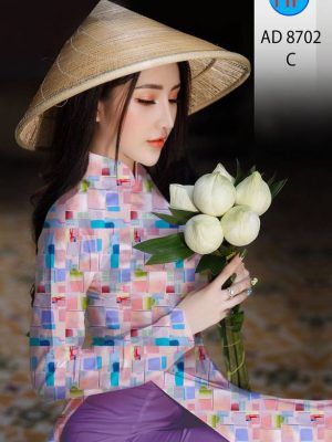 Vải Áo Dài Hoa Văn kiểu mới AD 8702 24 1611732844 279 Vai Ao Dai Hoa Van kieu moi AD 8702