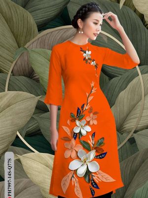 Vải Áo Dài Hoa In 3D mới ra AD PH7997 19 1611733306 575 Vai Ao Dai Hoa In 3D moi ra AD PH7997