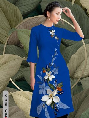Vải Áo Dài Hoa In 3D mới ra AD PH7997 25 1611733308 253 Vai Ao Dai Hoa In 3D moi ra AD PH7997