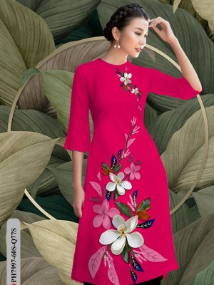 Vải Áo Dài Hoa In 3D mới ra AD PH7997 31 1611733309 921 Vai Ao Dai Hoa In 3D moi ra AD PH7997