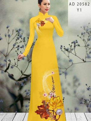 Vải Áo Dài Hoa In 3D kiểu mới AD 20582 26 1611734793 182 Vai Ao Dai Hoa In 3D kieu moi AD 20582