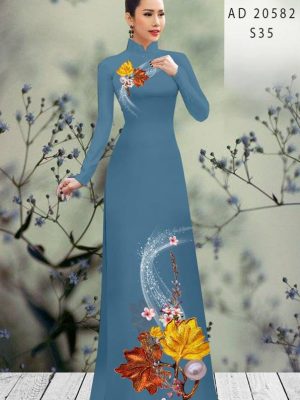 Vải Áo Dài Hoa In 3D kiểu mới AD 20582 33 1611734795 454 Vai Ao Dai Hoa In 3D kieu moi AD 20582