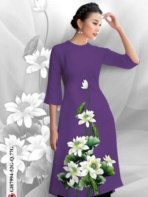 Vải Áo Dài Hoa Sen thiết kế 2021 AD GH7994 18 1611807431 24 Vai Ao Dai Hoa Sen thiet ke 2021 AD GH7994