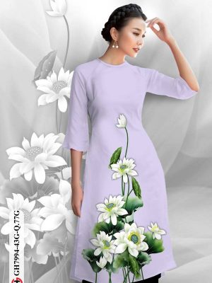 Vải Áo Dài Hoa Sen thiết kế 2021 AD GH7994 20 1611807432 236 Vai Ao Dai Hoa Sen thiet ke 2021 AD GH7994