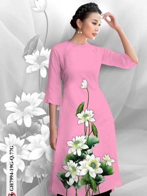 Vải Áo Dài Hoa Sen thiết kế 2021 AD GH7994 23 1611807432 366 Vai Ao Dai Hoa Sen thiet ke 2021 AD GH7994