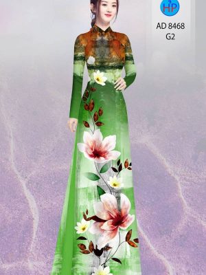Vải Áo Dài Hoa In 3D thiết kế 2021 AD 8468 27 1611807673 102 Vai Ao Dai Hoa In 3D thiet ke 2021 AD
