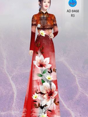 Vải Áo Dài Hoa In 3D thiết kế 2021 AD 8468 29 1611807674 507 Vai Ao Dai Hoa In 3D thiet ke 2021 AD