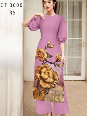 Vải Áo Dài Hoa In 3D kiểu mới AD CT3000 24 1611808160 264 Vai Ao Dai Hoa In 3D kieu moi AD CT3000
