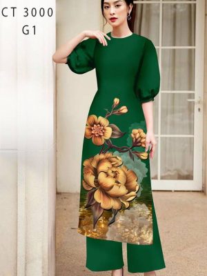 Vải Áo Dài Hoa In 3D kiểu mới AD CT3000 34 1611808162 379 Vai Ao Dai Hoa In 3D kieu moi AD CT3000
