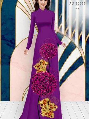 Vải Áo Dài Hoa In 3D kiểu mới AD 20265 25 1611808353 104 Vai Ao Dai Hoa In 3D kieu moi AD 20265
