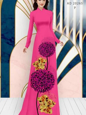 Vải Áo Dài Hoa In 3D kiểu mới AD 20265 26 1611808354 955 Vai Ao Dai Hoa In 3D kieu moi AD 20265
