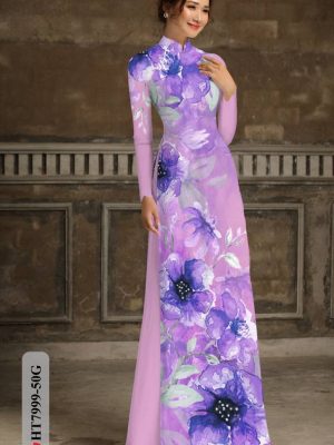 Vải Áo Dài Hoa In 3D kiểu mới AD HT7999 17 1611808496 698 Vai Ao Dai Hoa In 3D kieu moi AD HT7999