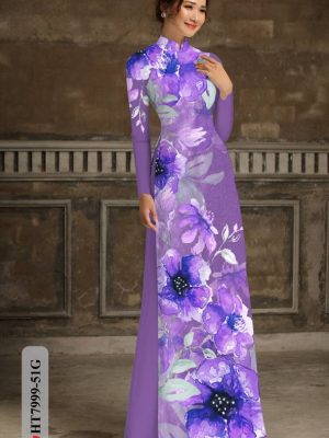 Vải Áo Dài Hoa In 3D kiểu mới AD HT7999 24 1611808497 184 Vai Ao Dai Hoa In 3D kieu moi AD HT7999