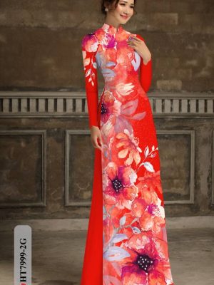 Vải Áo Dài Hoa In 3D kiểu mới AD HT7999 29 1611808498 980 Vai Ao Dai Hoa In 3D kieu moi AD HT7999