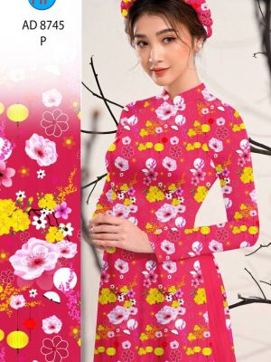 Vải Áo Dài Hoa Đều kiểu mới AD 8745 23 1611809058 472 Vai Ao Dai Hoa Deu kieu moi AD 8745