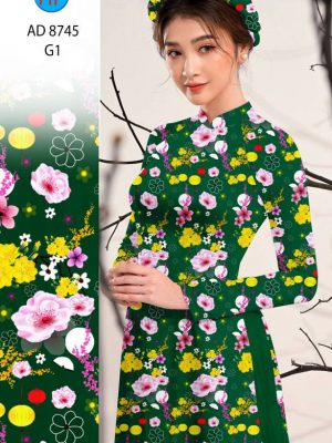 Vải Áo Dài Hoa Đều kiểu mới AD 8745 21 1611809058 806 Vai Ao Dai Hoa Deu kieu moi AD 8745