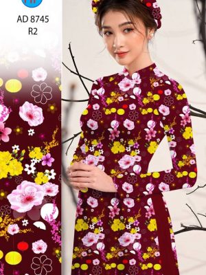 Vải Áo Dài Hoa Đều kiểu mới AD 8745 29 1611809059 296 Vai Ao Dai Hoa Deu kieu moi AD 8745