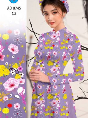 Vải Áo Dài Hoa Đều kiểu mới AD 8745 31 1611809060 395 Vai Ao Dai Hoa Deu kieu moi AD 8745