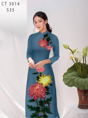 Vải Áo Dài Hoa Cúc mới ra AD CT3014 21 1611809210 112 Vai Ao Dai Hoa Cuc moi ra AD CT3014