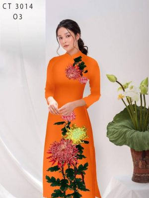 Vải Áo Dài Hoa Cúc mới ra AD CT3014 26 1611809211 497 Vai Ao Dai Hoa Cuc moi ra AD CT3014