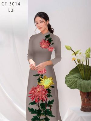 Vải Áo Dài Hoa Cúc mới ra AD CT3014 25 1611809211 961 Vai Ao Dai Hoa Cuc moi ra AD CT3014