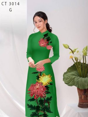 Vải Áo Dài Hoa Cúc mới ra AD CT3014 32 1611809212 708 Vai Ao Dai Hoa Cuc moi ra AD CT3014