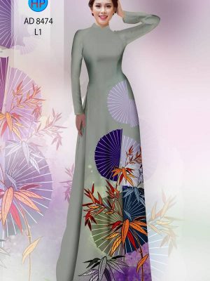 Vải Áo Dài In Hình Lá mới ra AD 8474 26 1611809389 70 Vai Ao Dai In Hinh La moi ra AD 8474