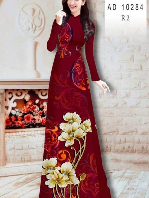 Vải Áo Dài Hoa In 3D mới ra AD 10284 20 1611809564 41 Vai Ao Dai Hoa In 3D moi ra AD 10284