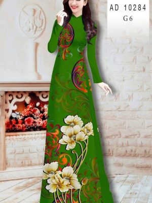 Vải Áo Dài Hoa In 3D mới ra AD 10284 31 1611809566 30 Vai Ao Dai Hoa In 3D moi ra AD 10284