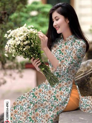 Vải Áo Dài Hoa Đều mới ra AD GH8014 20 1611978758 869 Vai Ao Dai Hoa Deu moi ra AD GH8014