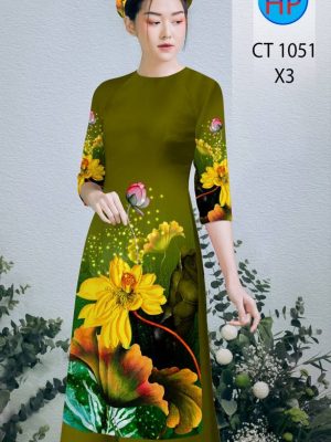 Vải Áo Dài Hoa Sen Vàng mới ra AD CT1051 25 1611979190 620 Vai Ao Dai Hoa Sen Vang moi ra AD CT1051