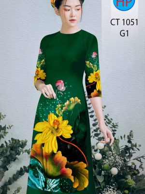 Vải Áo Dài Hoa Sen Vàng mới ra AD CT1051 26 1611979190 946 Vai Ao Dai Hoa Sen Vang moi ra AD CT1051