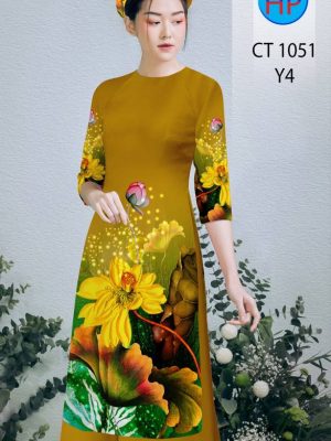 Vải Áo Dài Hoa Sen Vàng mới ra AD CT1051 29 1611979191 402 Vai Ao Dai Hoa Sen Vang moi ra AD CT1051