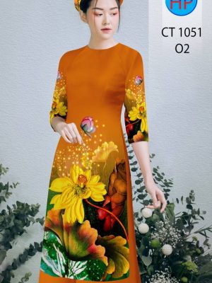 Vải Áo Dài Hoa Sen Vàng mới ra AD CT1051 31 1611979193 515 Vai Ao Dai Hoa Sen Vang moi ra AD CT1051