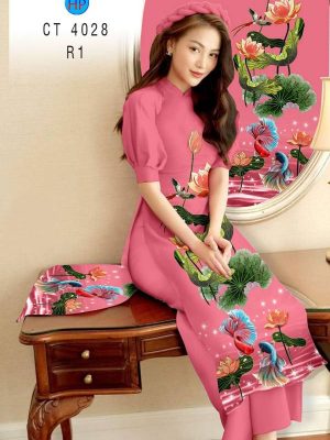 Vải Áo Dài Hoa Sen kiểu mới AD CT4028 25 1611979711 852 Vai Ao Dai Hoa Sen kieu moi AD CT4028