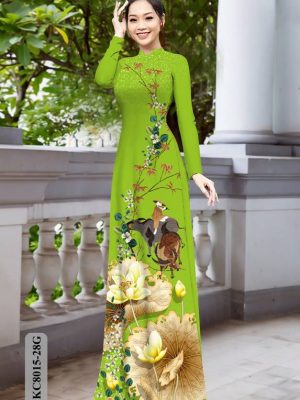Vải Áo Dài Hoa Sen mới ra AD KC8015 23 1611979872 70 Vai Ao Dai Hoa Sen moi ra AD KC8015
