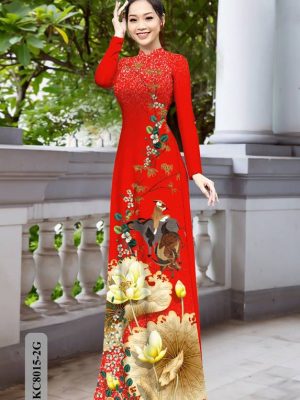 Vải Áo Dài Hoa Sen mới ra AD KC8015 19 1611979872 925 Vai Ao Dai Hoa Sen moi ra AD KC8015