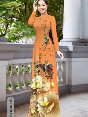 Vải Áo Dài Hoa Sen mới ra AD KC8015 29 1611979874 606 Vai Ao Dai Hoa Sen moi ra AD KC8015