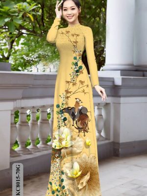 Vải Áo Dài Hoa Sen mới ra AD KC8015 31 1611979874 613 Vai Ao Dai Hoa Sen moi ra AD KC8015