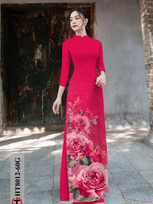 Vải Áo Dài Hoa Hồng mới ra AD HT8012 20 1611980233 97 Vai Ao Dai Hoa Hong moi ra AD HT8012