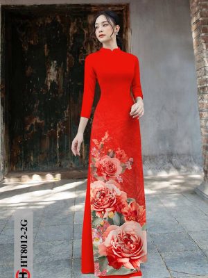 Vải Áo Dài Hoa Hồng mới ra AD HT8012 28 1611980234 269 Vai Ao Dai Hoa Hong moi ra AD HT8012