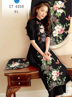 Vải Áo Dài Hoa In 3D mới ra AD CT4009 27 1611980727 435 Vai Ao Dai Hoa In 3D moi ra AD CT4009