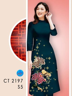 Vải Áo Dài Hoa In 3D kiểu mới AD CT2197 30 1611981154 898 Vai Ao Dai Hoa In 3D kieu moi AD CT2197